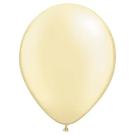 11 inch QUALATEX PEARL IVORY