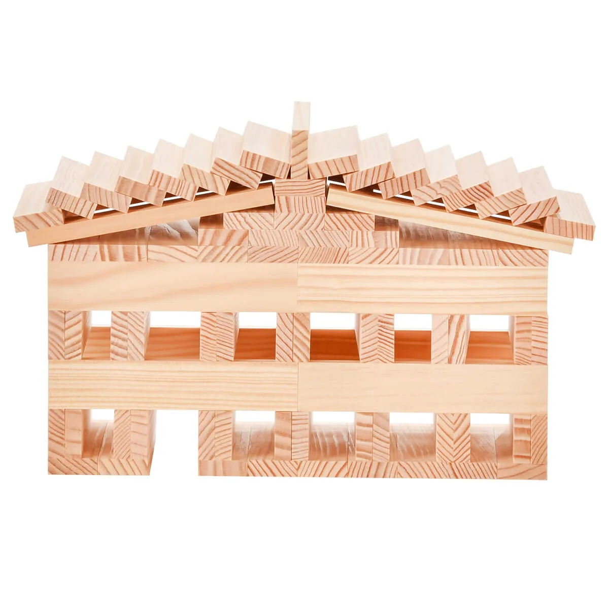 40 Square Box of Planks in Red By Kapla