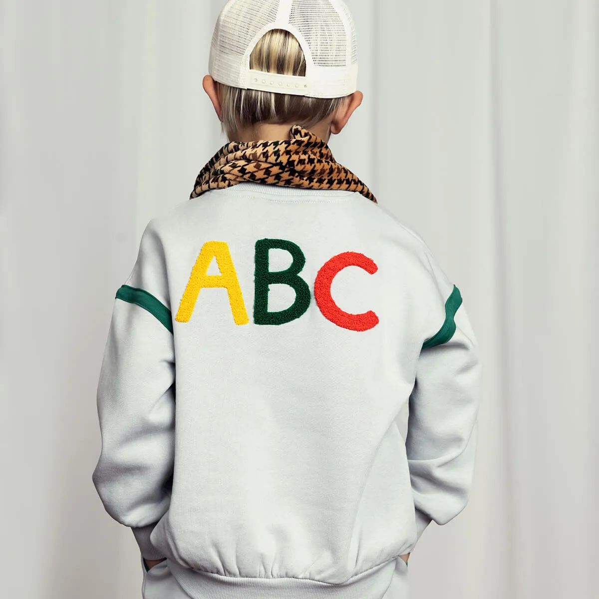 ABC Chenille Sweatshirt by Mini Rodini