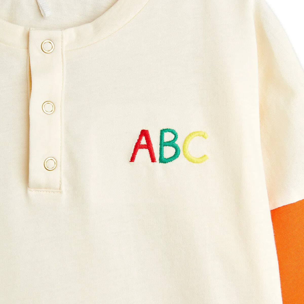 ABC Embroidered Grandpa T-Shirt by Mini Rodini