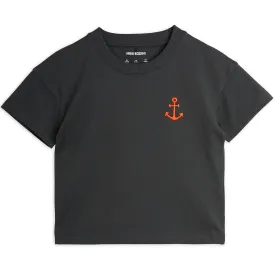 Anchor Embroidered T Shirt by Mini Rodini