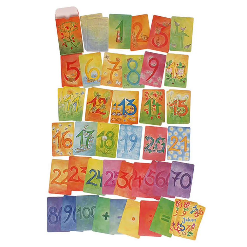 Authentic Grimm's Numbers Flash Cards Supplementary Set