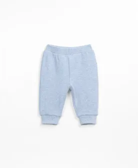 Baby Boy Bottoms | Jersey Joggers- Blue | Play Up