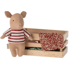 Baby Girl Pig in a Box by Maileg