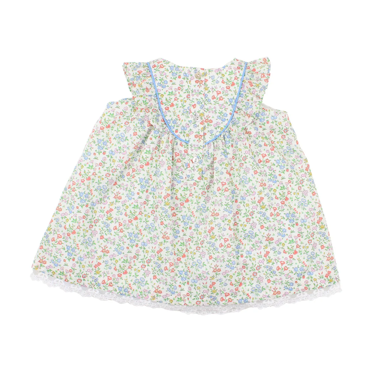 Bebe Liberty Frilled Yoke Dress (Size 000-7)