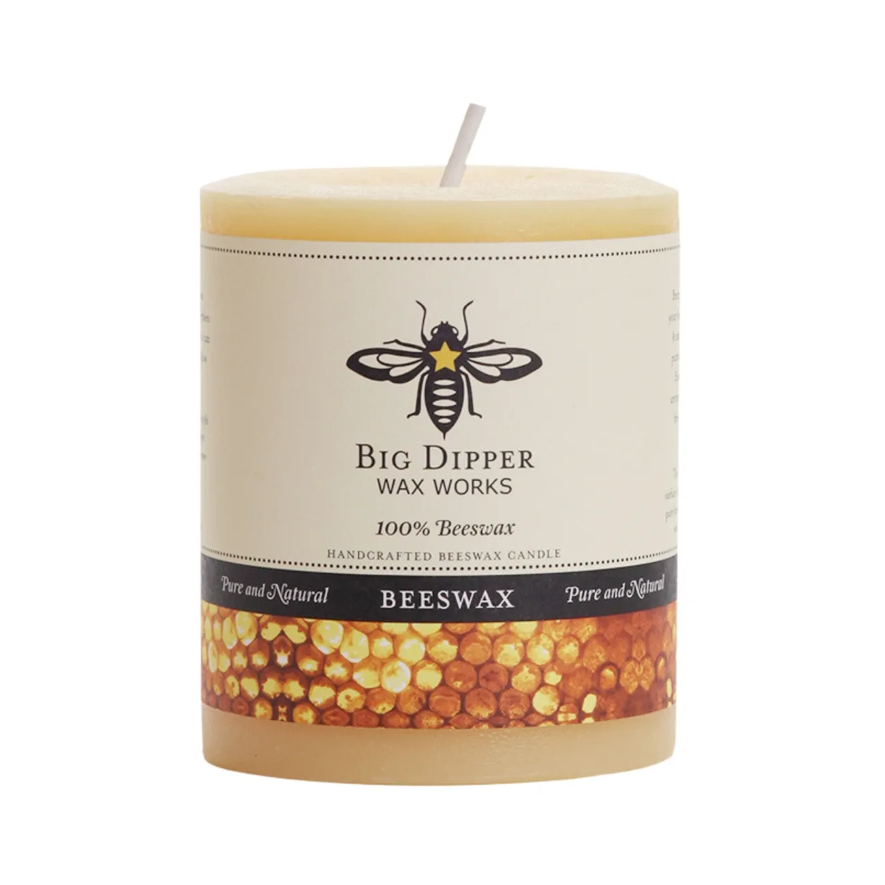 Beeswax Pillar Candles