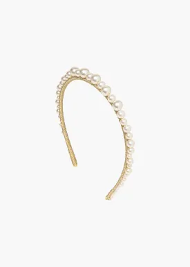 Belladonna Headband -- Pearl