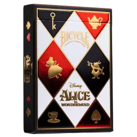 Bicycle Disney Alice in Wonderland Playing Cards