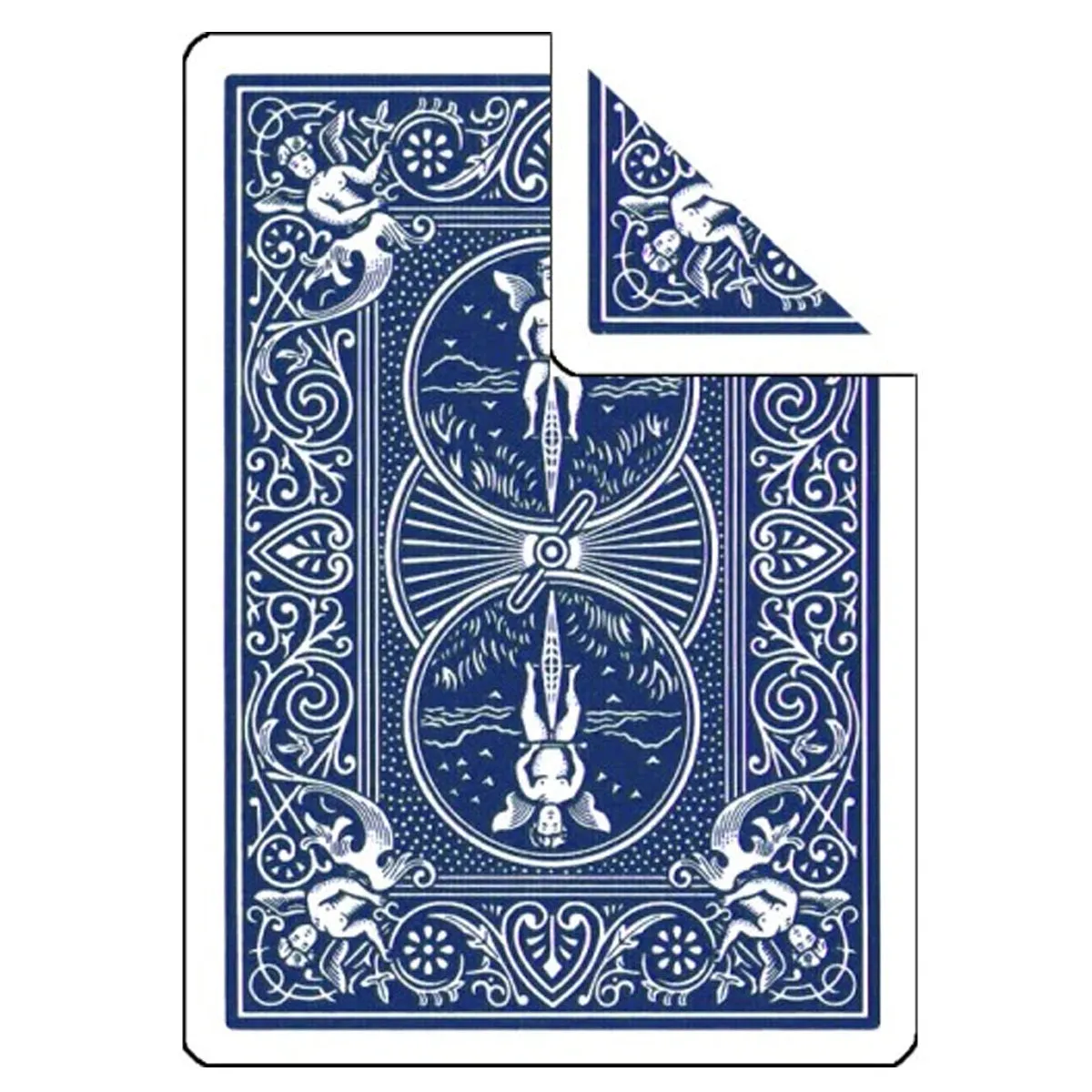 Bicycle Double Back Magic Deck Standard Playing Cards Blue/Blue