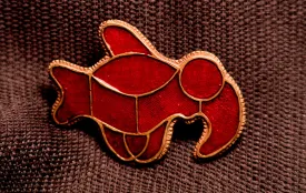 Bird Brooch - Enamel - SB16