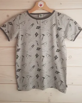 Black & Grey T-shirt (11-12 years)