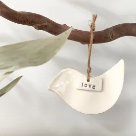 CARO C Dove Decoration LOVE