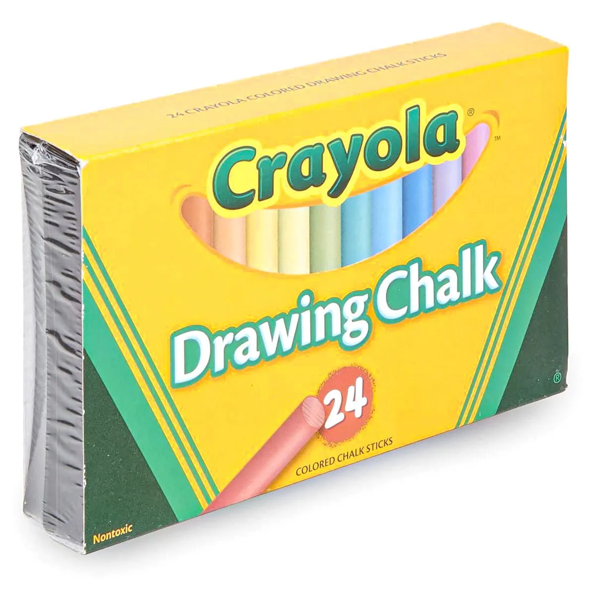 Crayola 24 Coloured Drawing Chalk