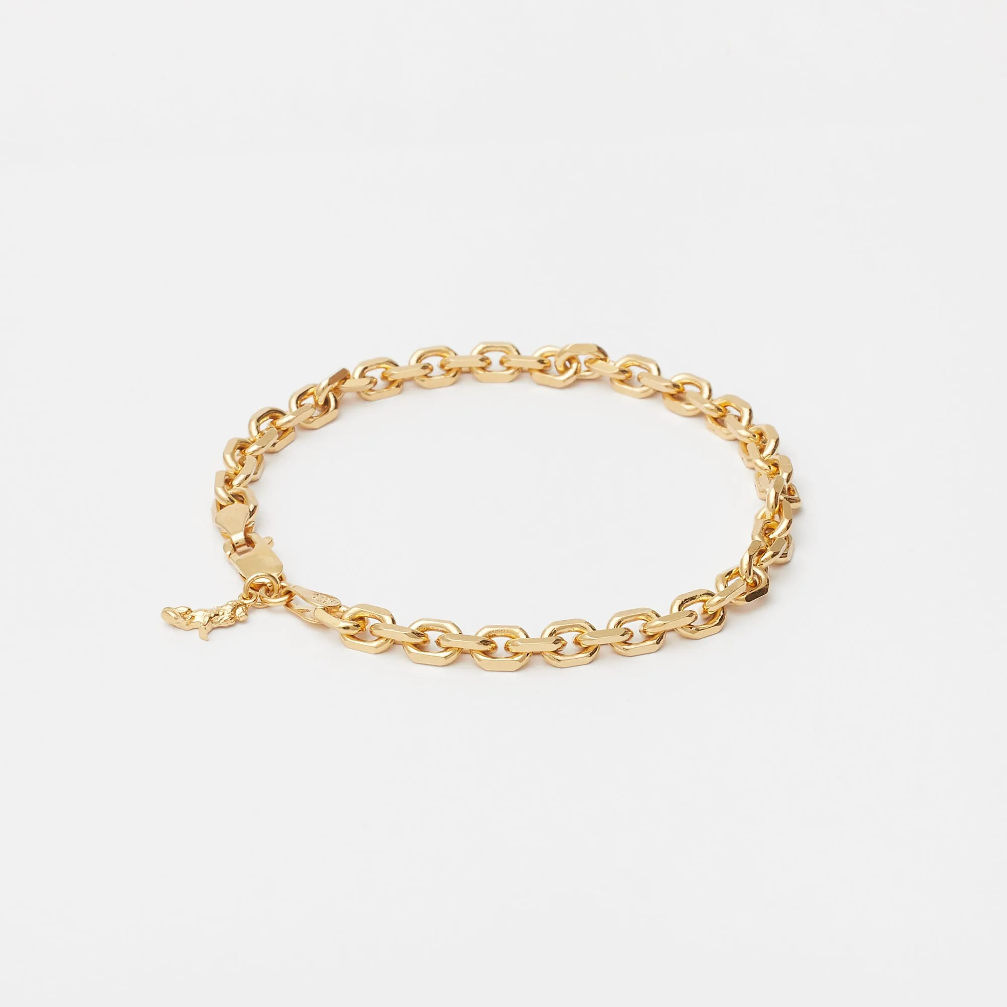 Diamond Cut Bracelet in Gold for her