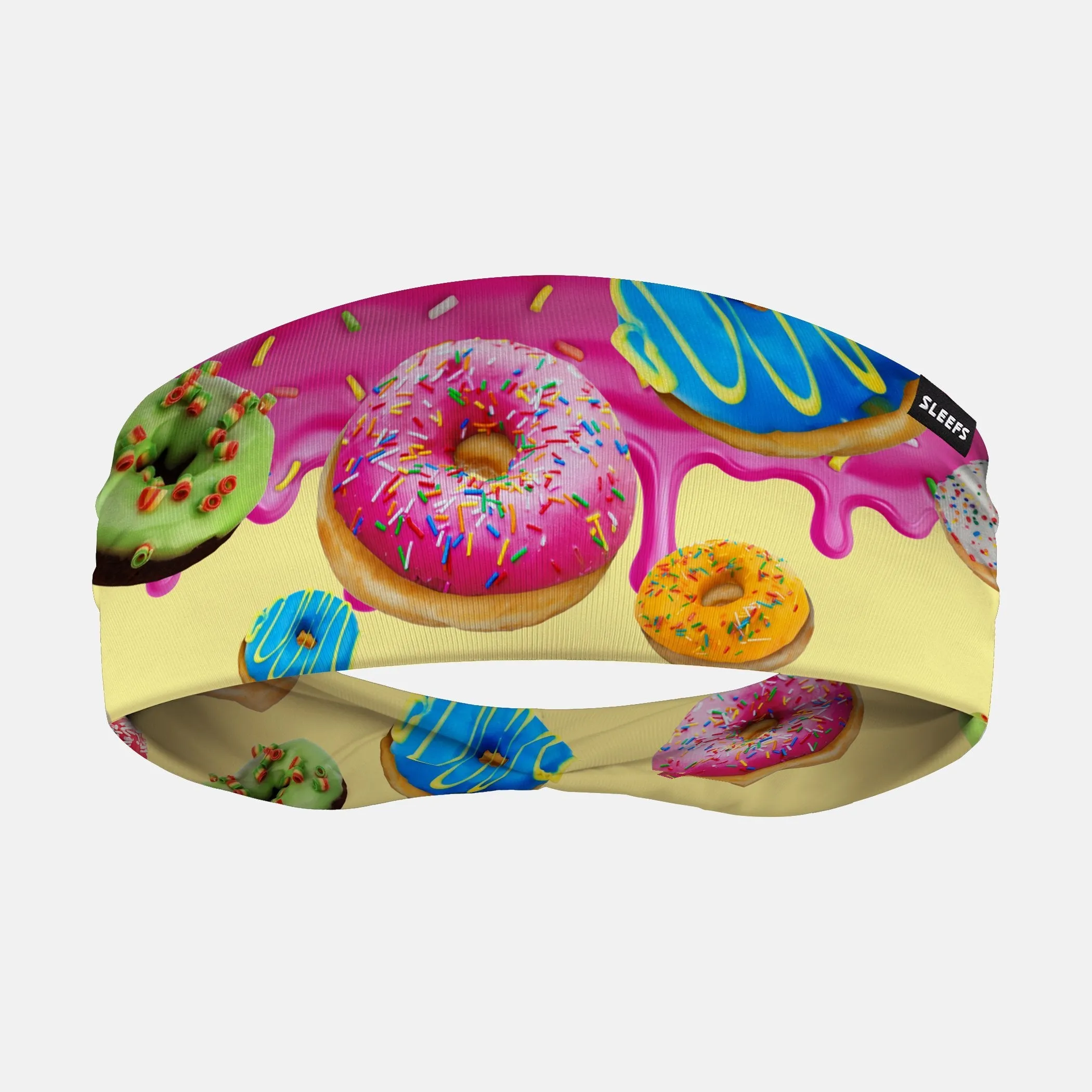 Donuts Double-sided Wide Headband