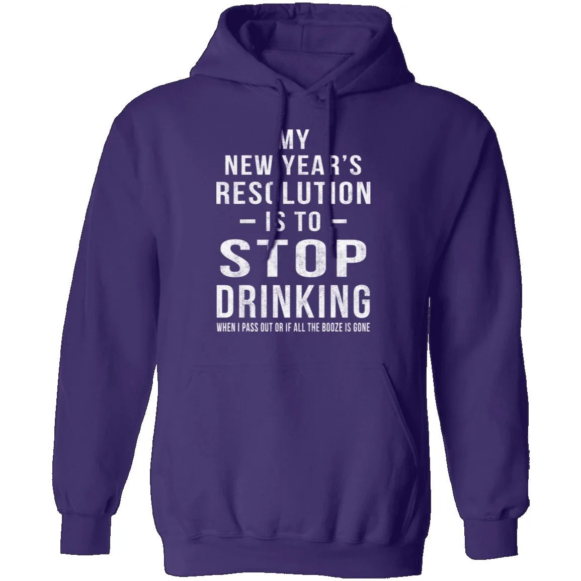 Drinking New Years Resolution T-Shirt