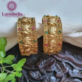 Elephant Kada Cuff Bangles