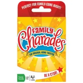 Family Charades Card Game