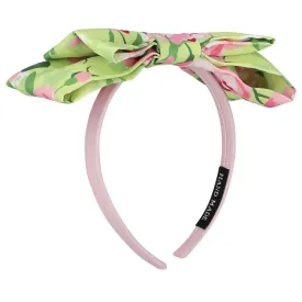 Floral Bow Headband