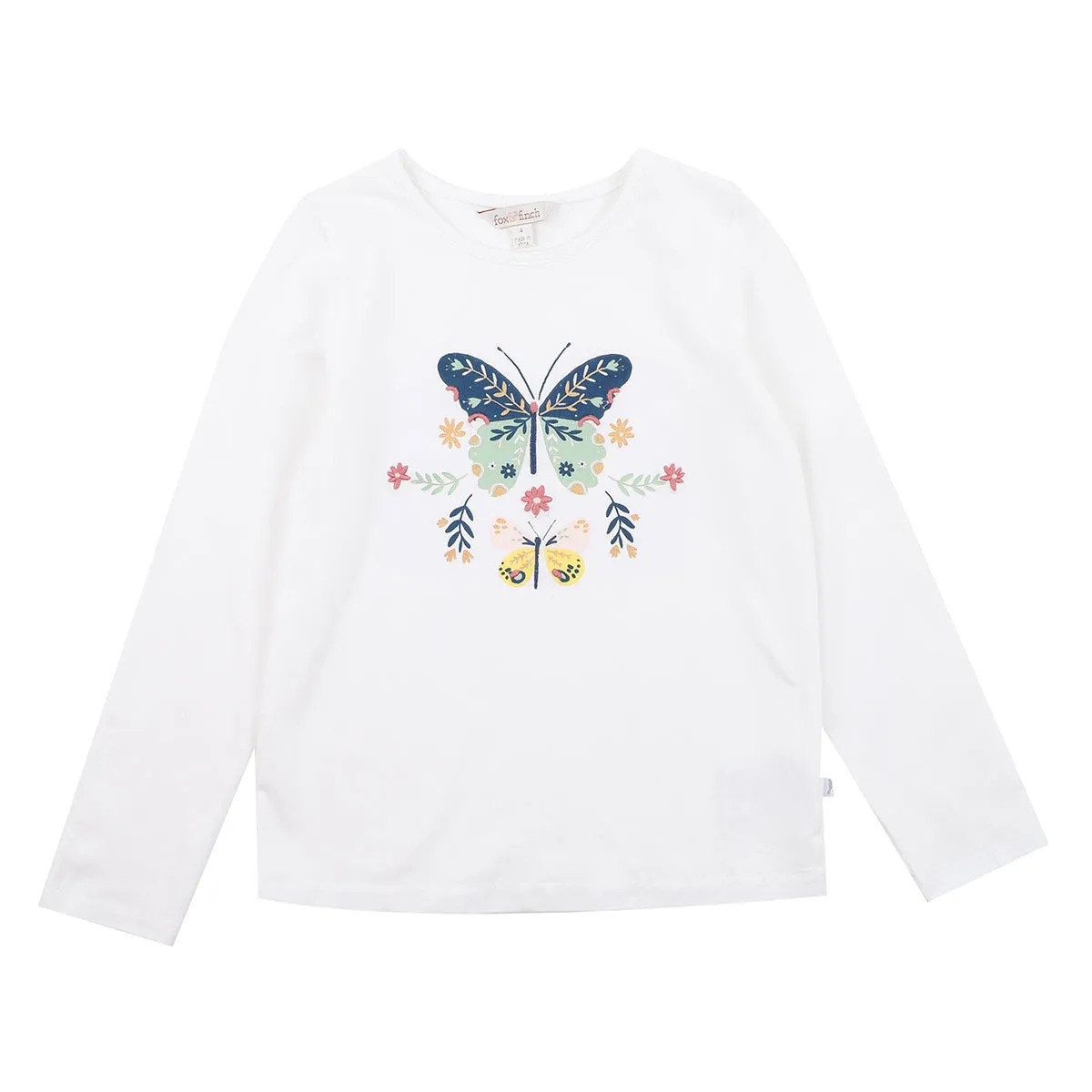 Fox & Finch Flutter L/S Tee (Size 3-7)