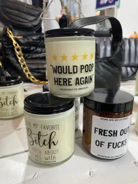 Funny Soy Candles