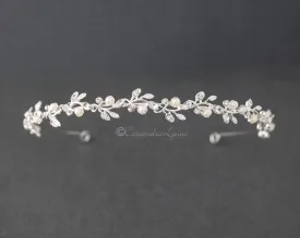 Ivory Pearl Wedding Headband