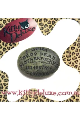 Kitty Deluxe Broochlette Brooch in 'Potty Mouth' Ouija