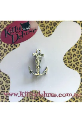 Kitty Deluxe Broochlette Mini Brooch in Anchor