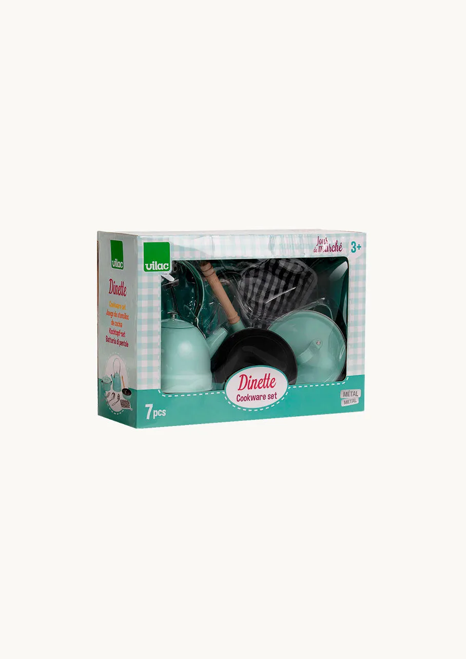 Certainly! The product Køkkensæt translates to Kitchen Set in English. To optimize the title for an e-commerce listing, you could include some descriptive modifiers to make it more appealing and informative. Here’s a revised version:

**Premium 10-Piece Kitchen Set - Durable Cookware and Utensils for All Your Culinary Needs**

Feel free to modify the number of pieces and additional descriptors based on the specific features of the product!