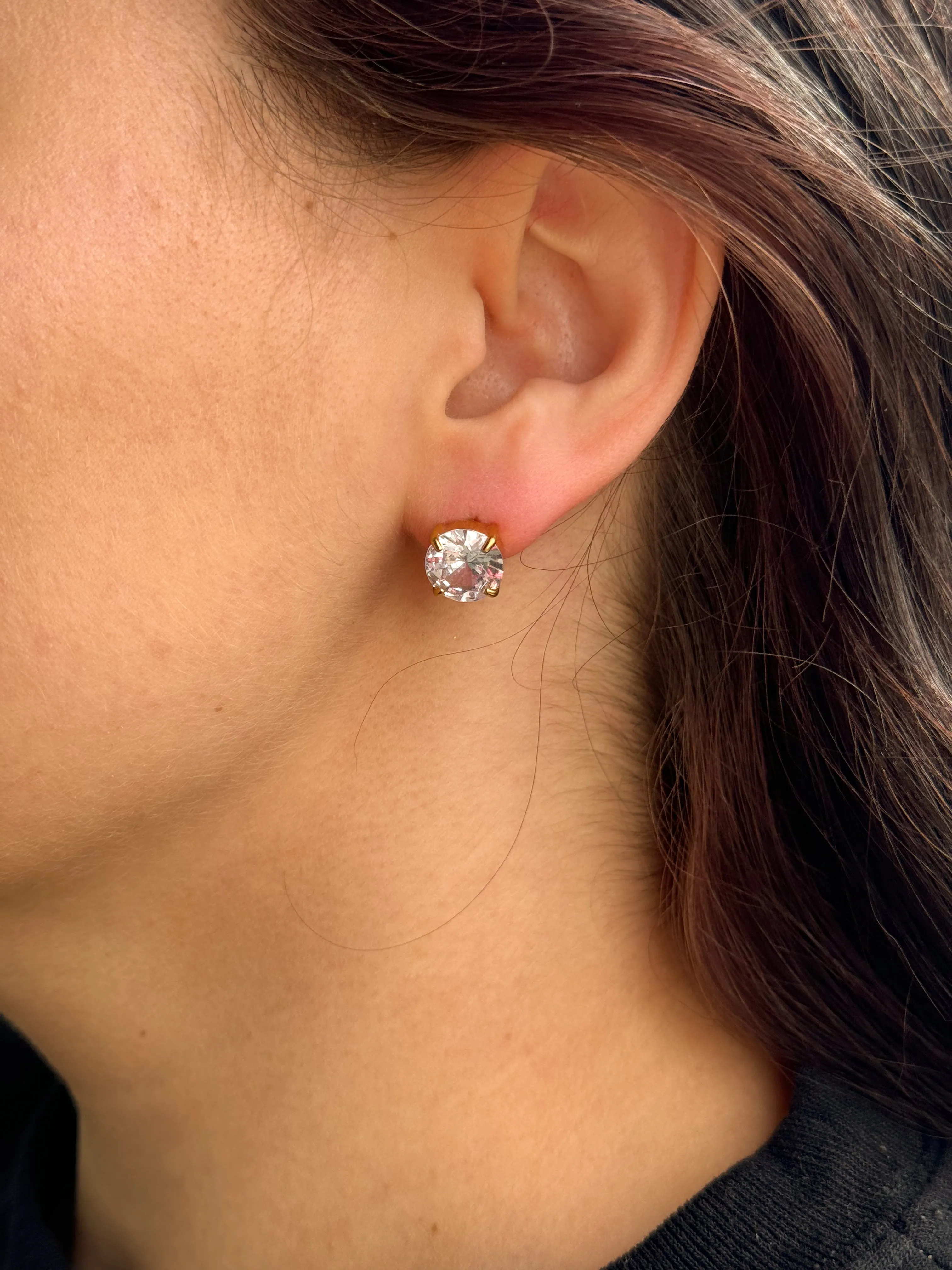 Large Diamond Stud