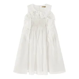 Linen Pleated Dress