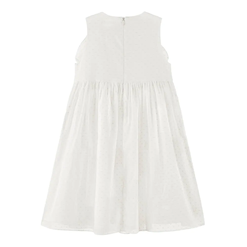 Linen Pleated Dress