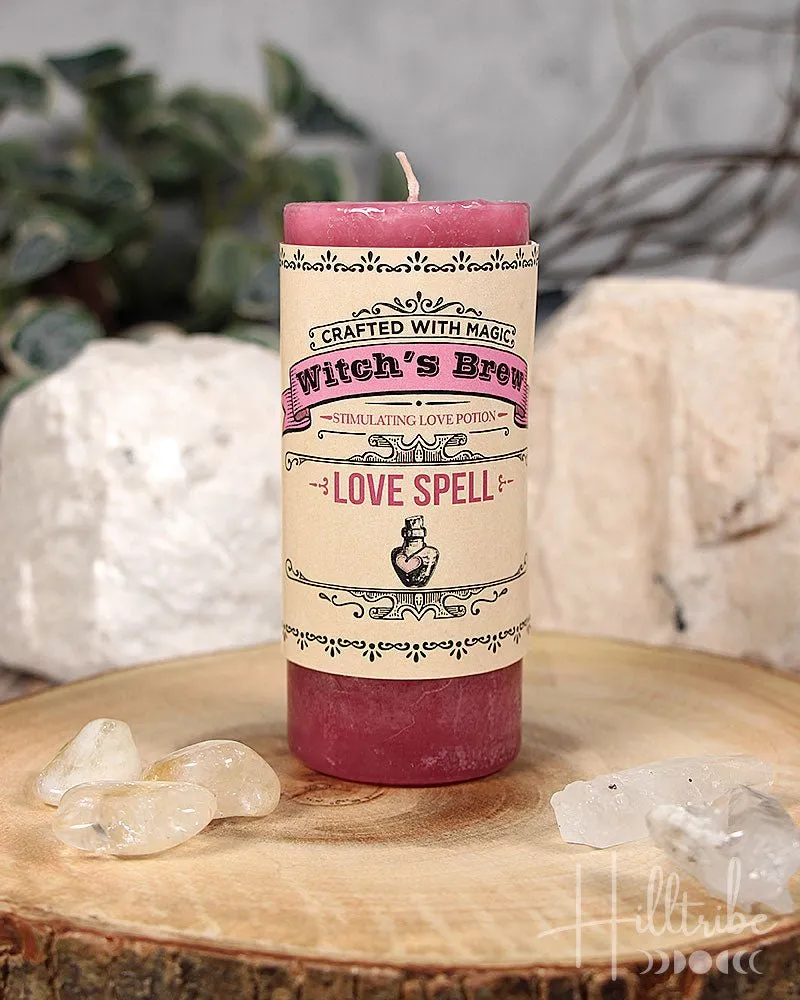 Love Spell Witch's Brew Candle