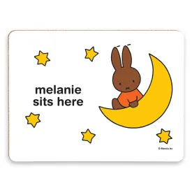 melanie sits here  Personalised Placemat