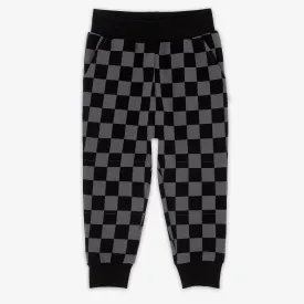 Monochrome Checks Jogger