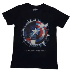 Navy Captain America Tee Navy