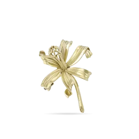 Nerine Lily Brooch