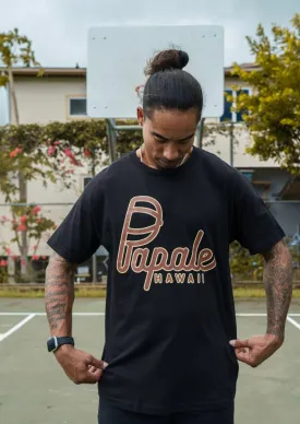 PĀPALE BLACK & BROWN T-SHIRT