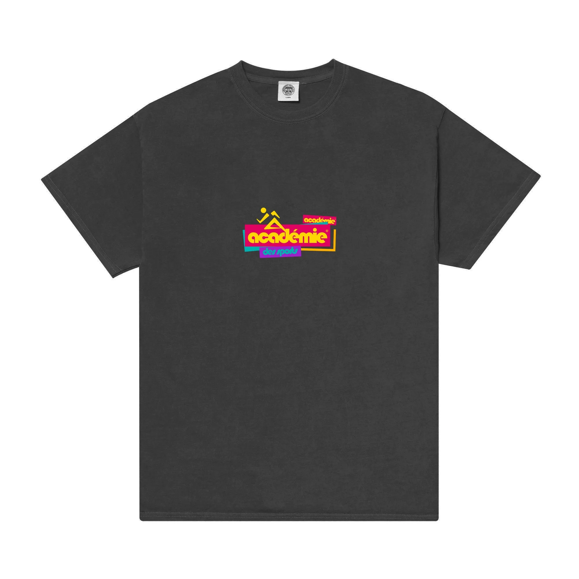 Vice 84 *10 Years Of* 'Retro Runner' Acid Wash Tee - Black