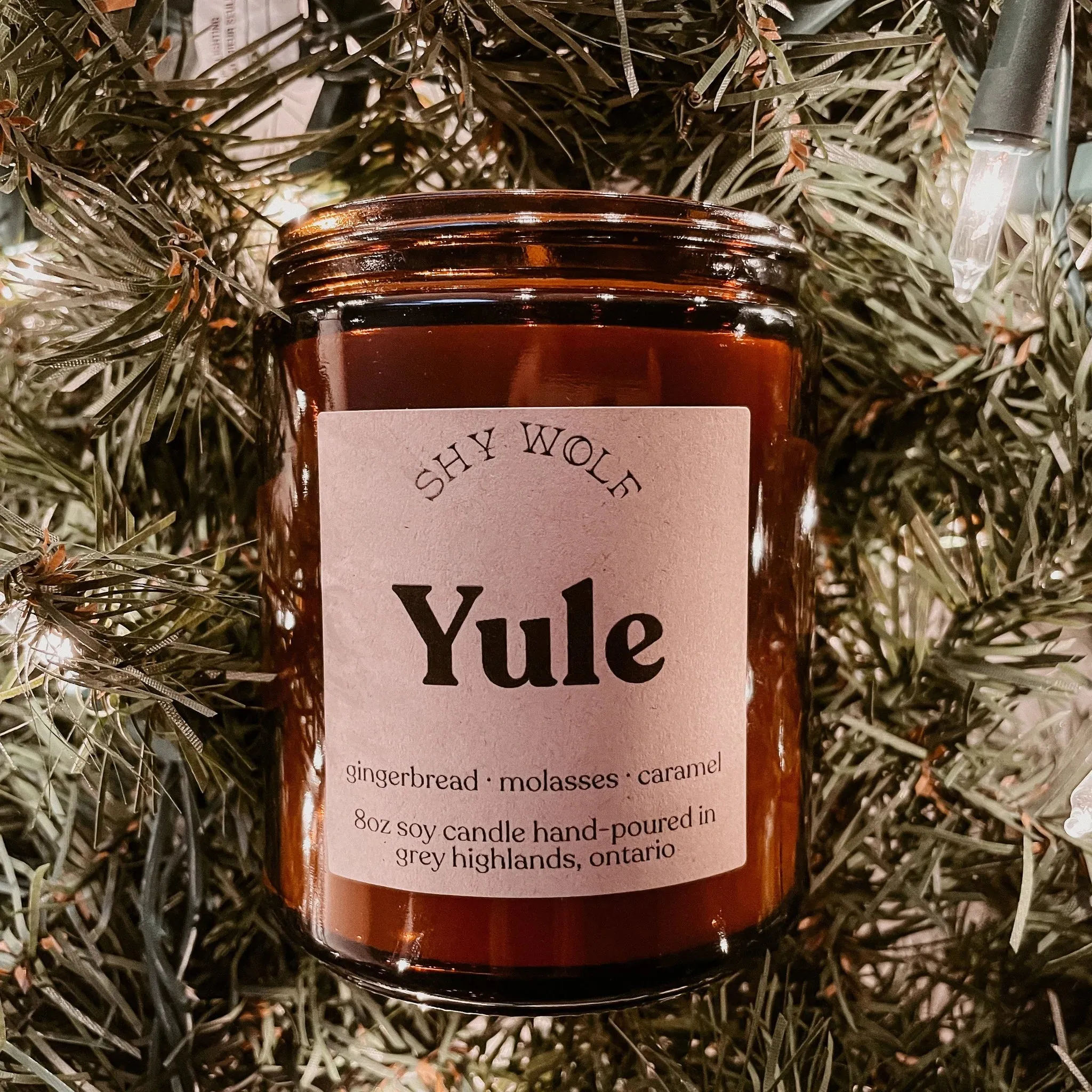 Yule Soy Wax Candle